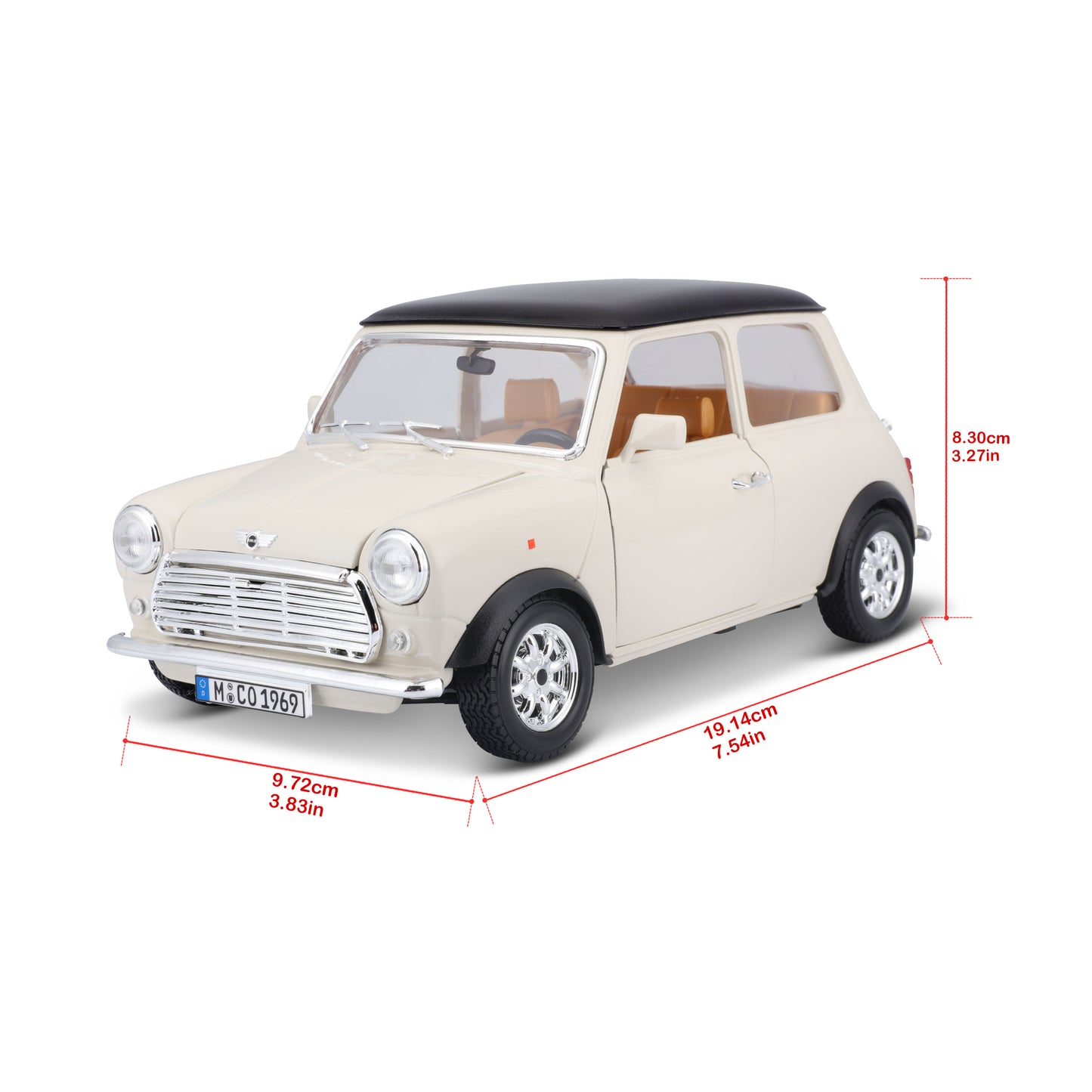1969 Mini Cooper 1:18 Bburago