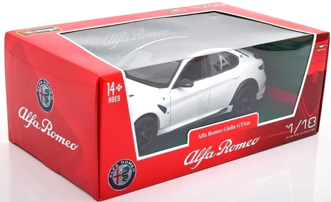2023 Alfa Romeo Giulia GTAm Diecast 1:18 Special Box
